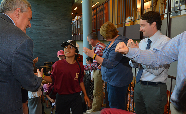 The Haverford School Rite of Passage leadership