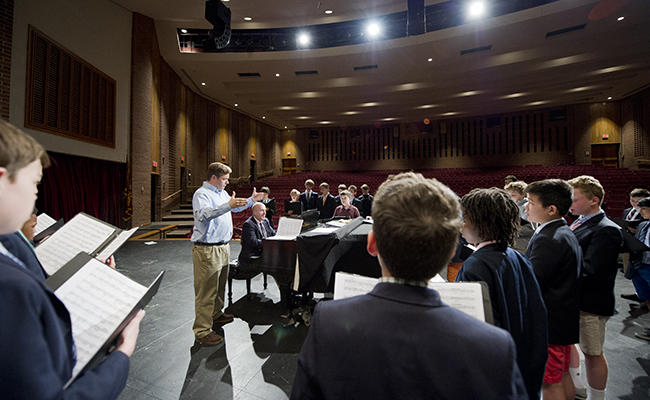 The Haverford School music Program for boys on the Main Line, in the suburbs of Philadelphia, PA 